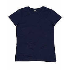 Navy Women's Essential Organic T