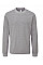 Heather Grey Melange Unisex Essential Organic Long Sleeve T