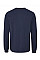 Navy Unisex Essential Organic Long Sleeve T