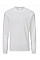 White Unisex Essential Organic Long Sleeve T