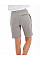 Heather Grey Melange Unisex Essential Organic Shorts