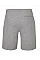 Heather Grey Melange Unisex Essential Organic Shorts