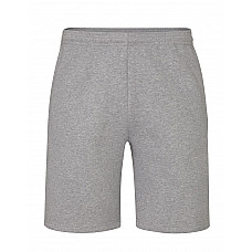 Heather Grey Melange Unisex Essential Organic Shorts