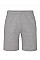 Heather Grey Melange Unisex Essential Organic Shorts