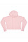 Soft Pink Cropped Hoodie