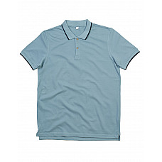 Light Denim/Navy The Tipped Polo