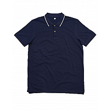 Navy/White The Tipped Polo