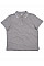 Heather Grey Melange/White The Women's Tipped Polo