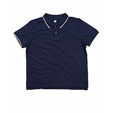 Navy/White The Women's Tipped Polo