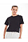 Black Women's Organic Cropped Heavy T