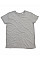 Heather Grey Melange Men's Organic Roll Sleeve T