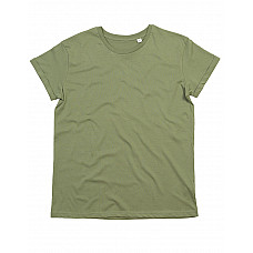 Soft Olive Men's Organic Roll Sleeve T