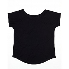 Black Women's Organic Loose Fit T