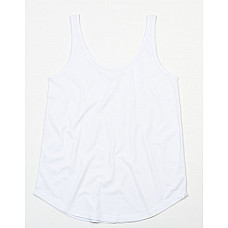 White Women's Loose Fit Vest