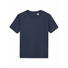 Navy Kid's Essential Organic T