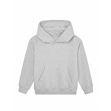 Heather Grey Melange Kid's Essential Organic Hoodie