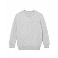 Heather Grey Melange Kid's Essential Organic Sweatshirt