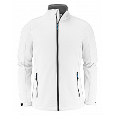 White Trial Softshell Jacket