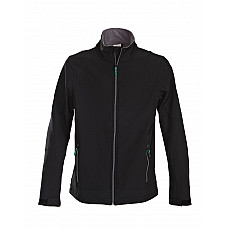 Black Trial Softshell Jacket