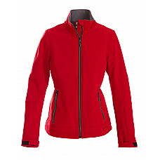 Red Ladies Trial Softshell Jacket