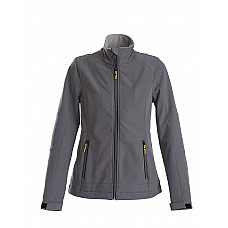 Steel Grey Ladies Trial Softshell Jacket