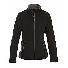 Black Ladies Trial Softshell Jacket