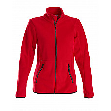 Red Ladies Speedway Fleece Jacket