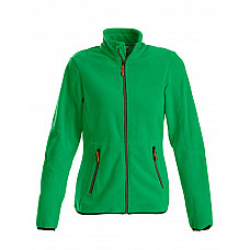 Fresh Green Ladies Speedway Fleece Jacket