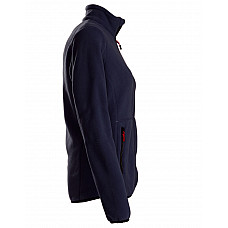 Navy Ladies Speedway Fleece Jacket