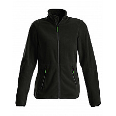 Black Ladies Speedway Fleece Jacket