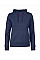 Navy Ladies Fastpitch Hooded Sweatshirt