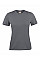 Steel Grey Ladies Heavy RSX T-Shirt