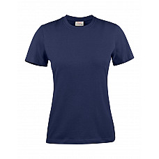 Navy Ladies Heavy RSX T-Shirt