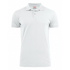 White Surf Stretch Polo