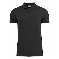 Black Surf Stretch Polo