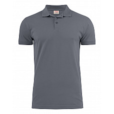 Steel Grey Surf Stretch Polo