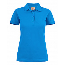 Ocean Blue Ladies Surf Stretch Polo