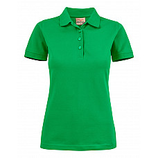 Fresh Green Ladies Surf Stretch Polo