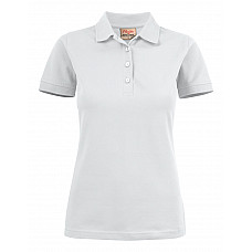 White Ladies Surf Stretch Polo