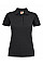 Black Ladies Surf Stretch Polo