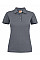 Steel Grey Ladies Surf Stretch Polo