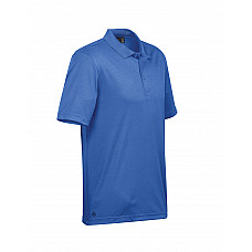 Azure Blue Men's Eclipse H2X-Dry Pique Polo