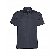 Navy Men's Eclipse H2X-Dry Pique Polo