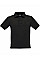 Black Kid's Safran Short Sleeve Regular Fit Polo