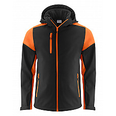 Black/Orange Softshell