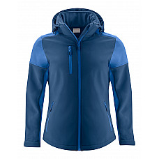 Navy/Cobalt Ladies Softshell