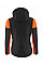 Black/Orange Ladies Softshell