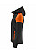 Black/Orange Ladies Softshell