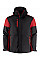 Black/Orange Padded Softshell