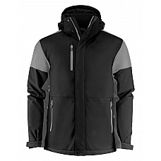 Black/Anthracite Padded Softshell